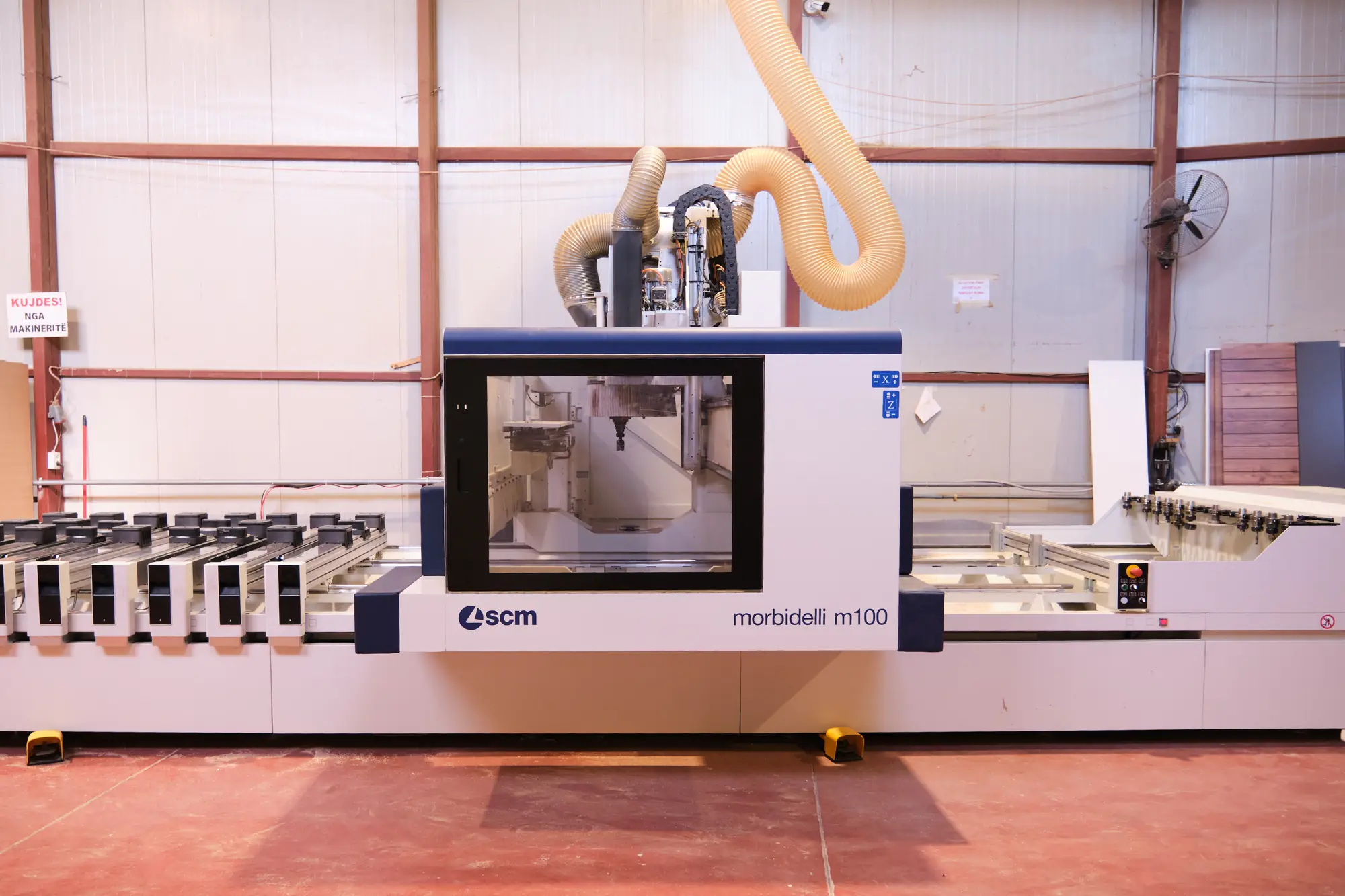 Makineri CNC për panelet e drurit